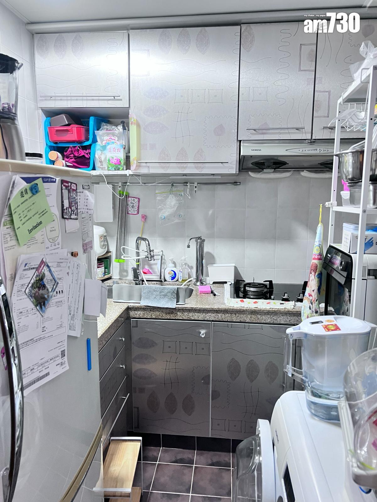 廚房配套新淨整齊。(代理提供)