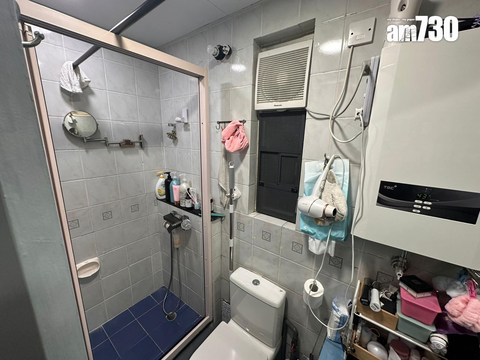 明廁浴室裝修算企理。(代理提供)