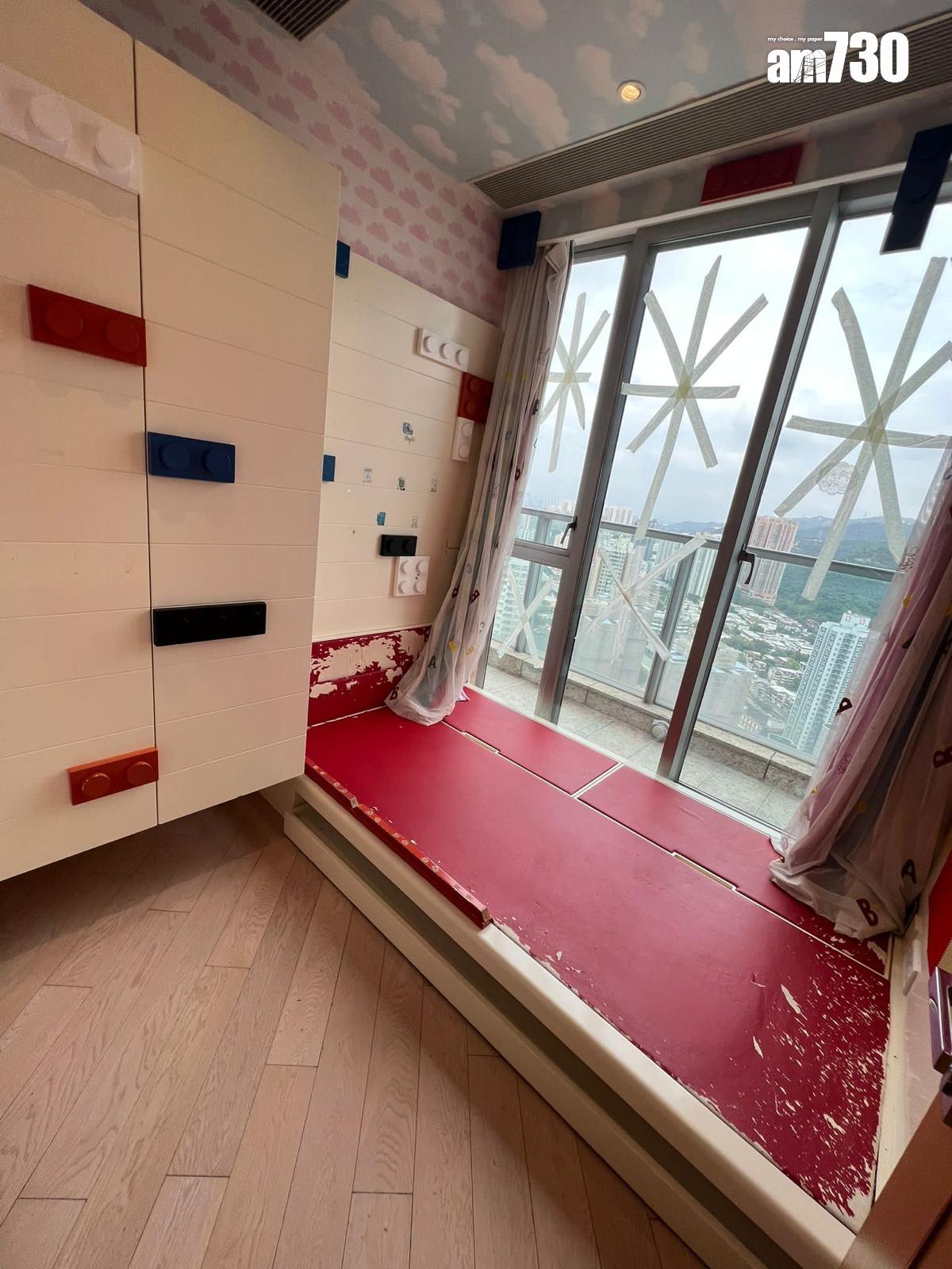 全部睡房均享開揚山景。(代理提供)