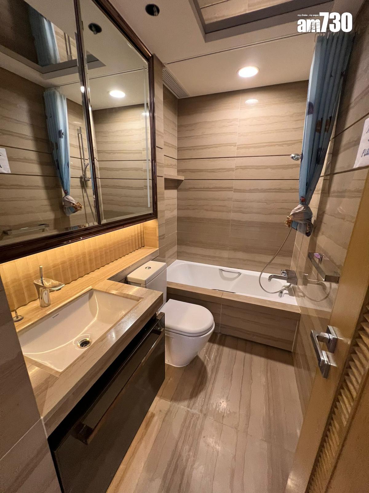 浴室裝修保養算新。(代理提供)