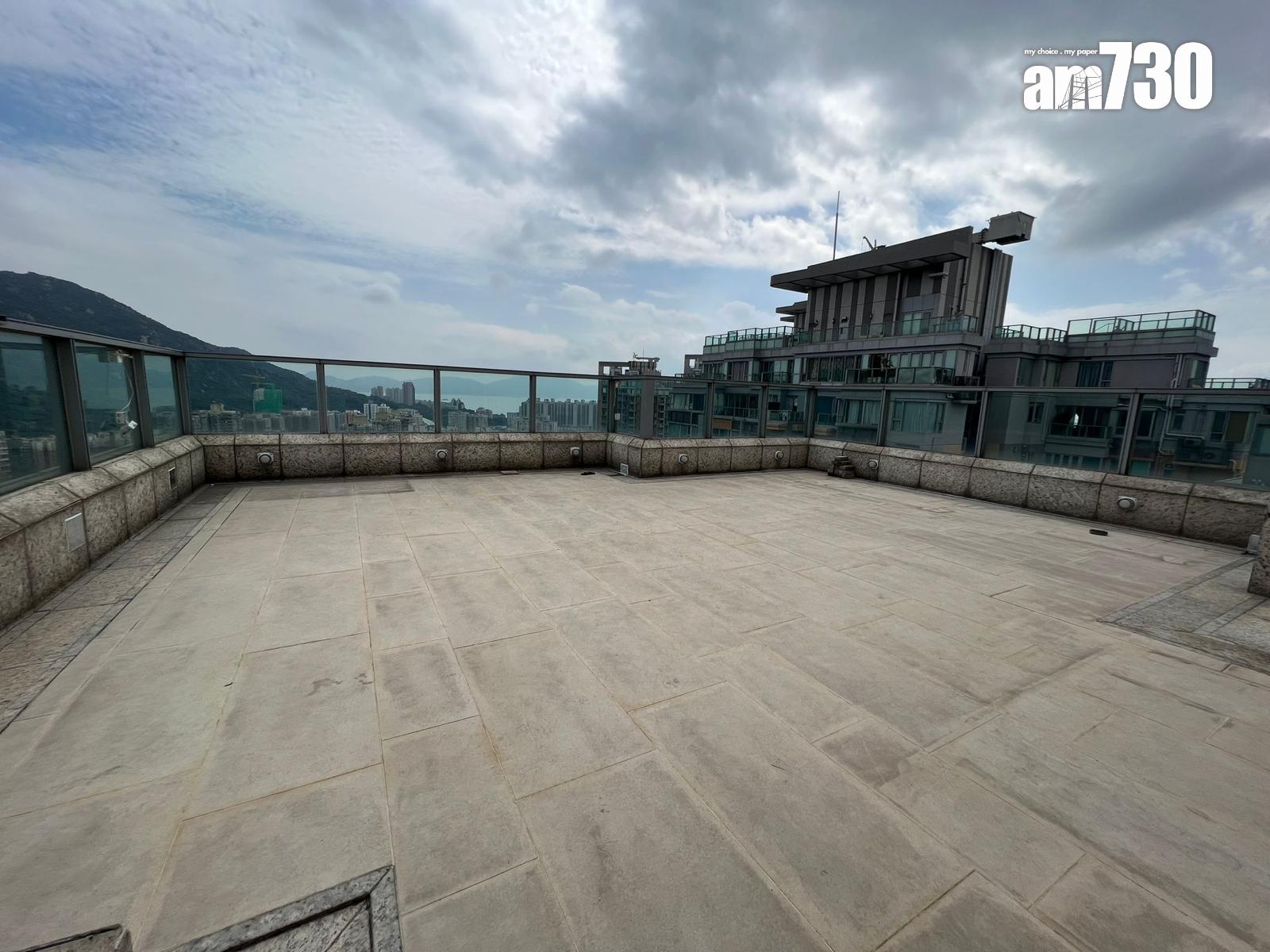 天台面積非常闊落。(代理提供)