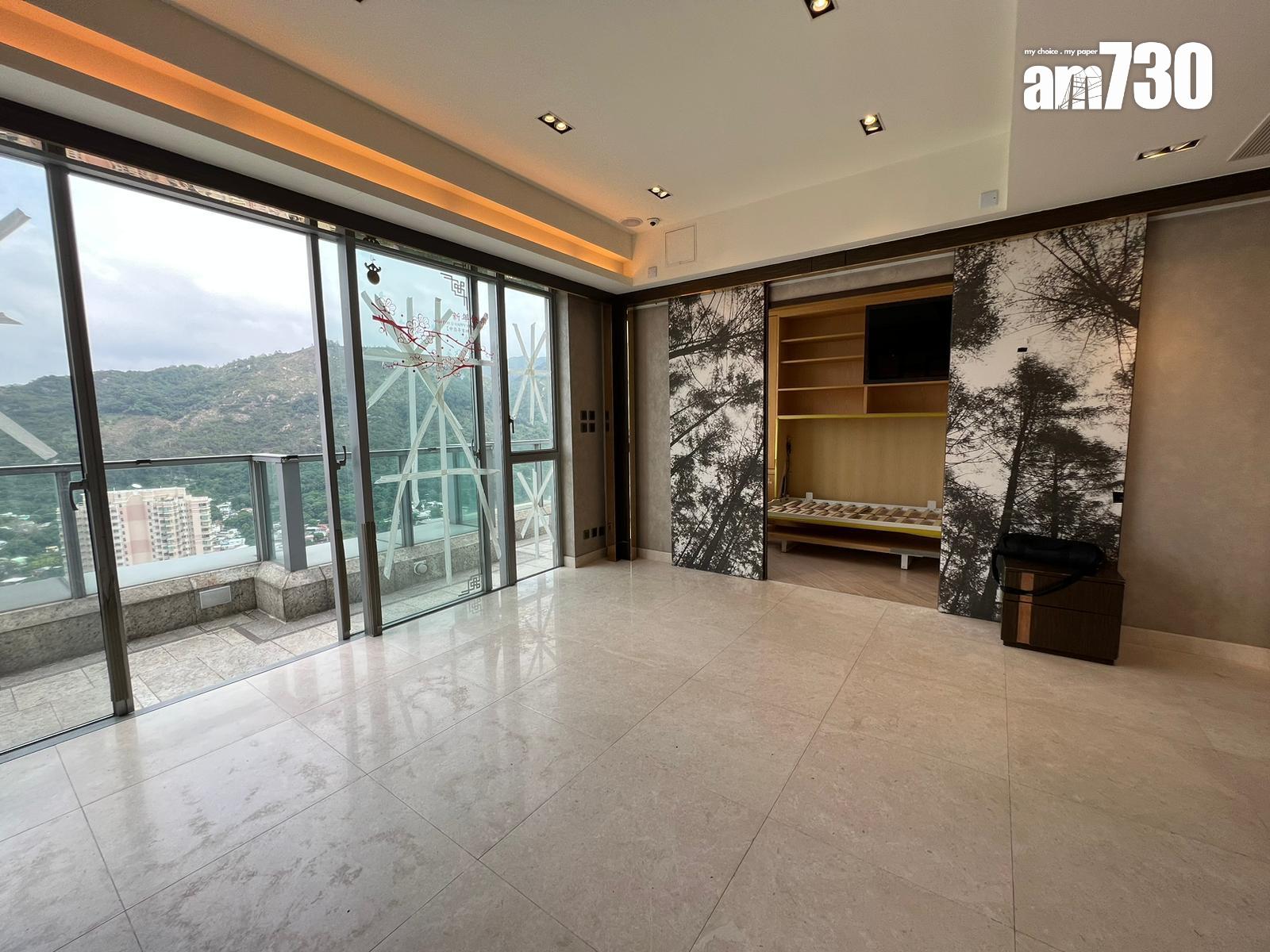 單位大廳寬敞,外接大露台。(代理提供)