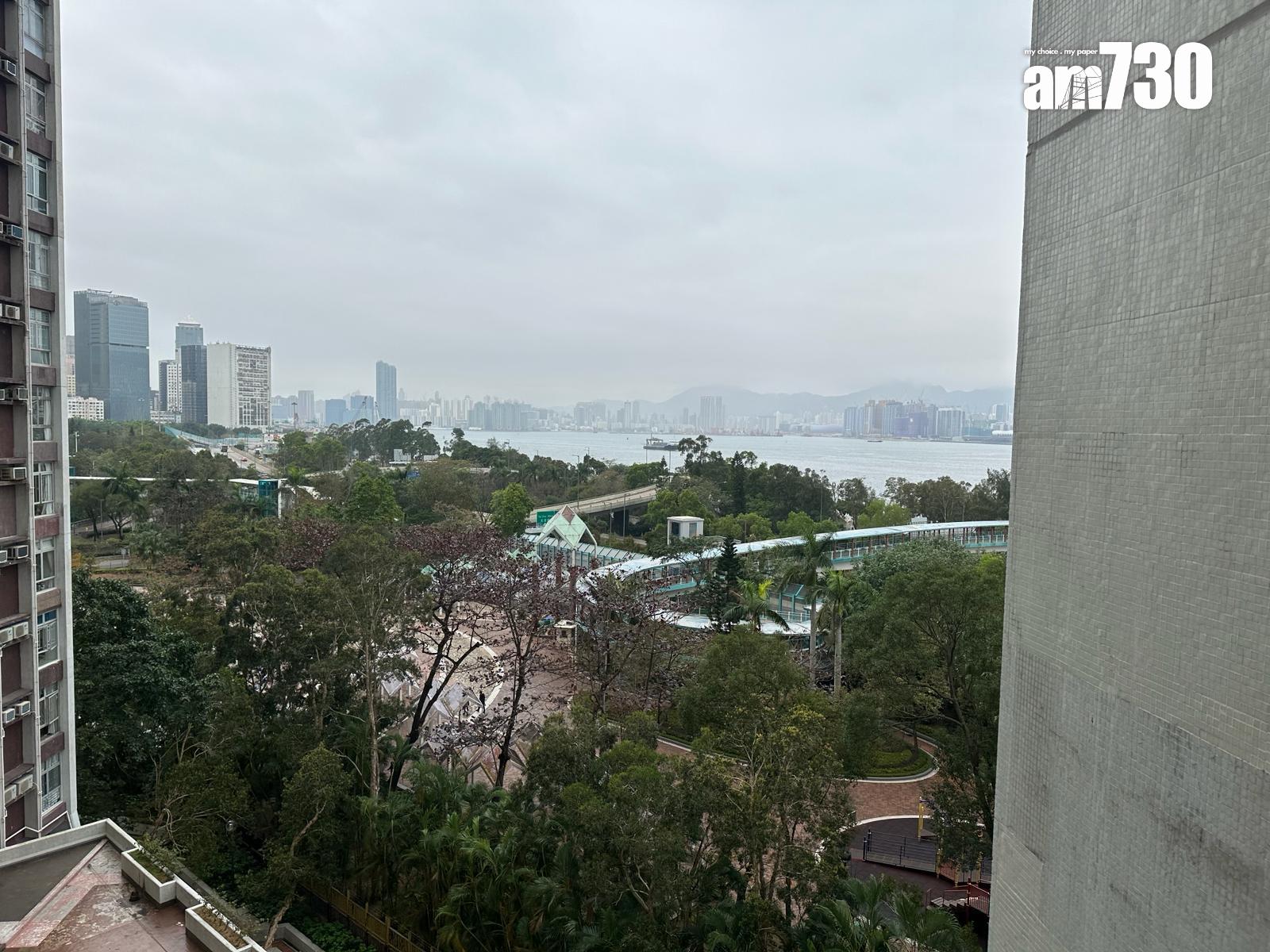 太古城海棠閣中低層套三房戶,享郵輪碼頭全海景,剛以市價1,930萬元易主。(代理提供)