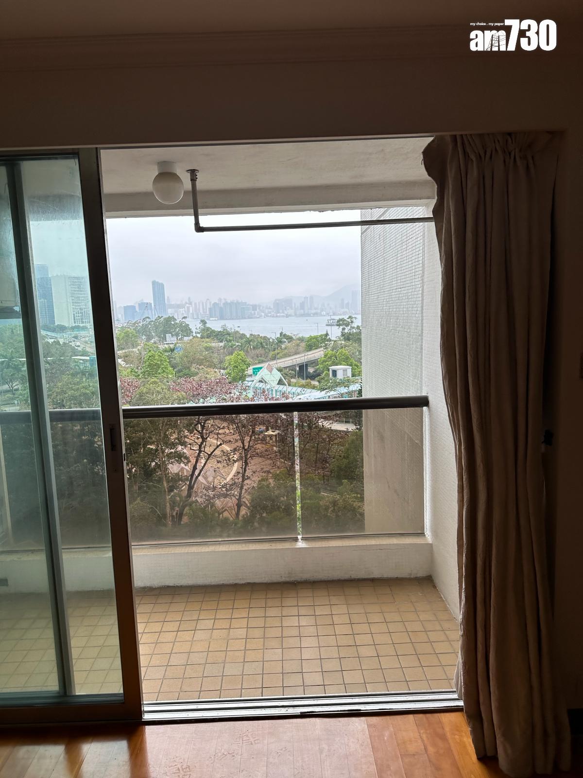 太古城海棠閣中低層套三房戶,享郵輪碼頭全海景,剛以市價1,930萬元易主。(代理提供)