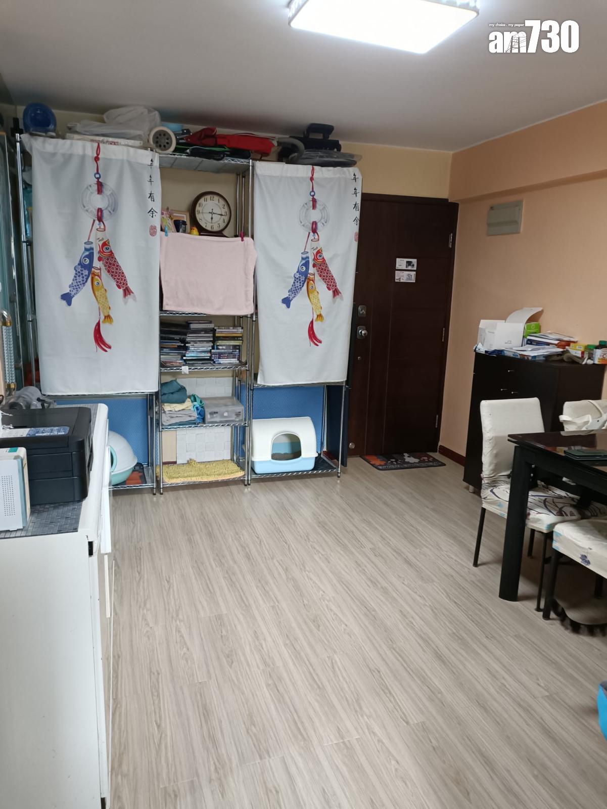 大廳呈長方形設計,空間闊落,十分實用。(代理提供)