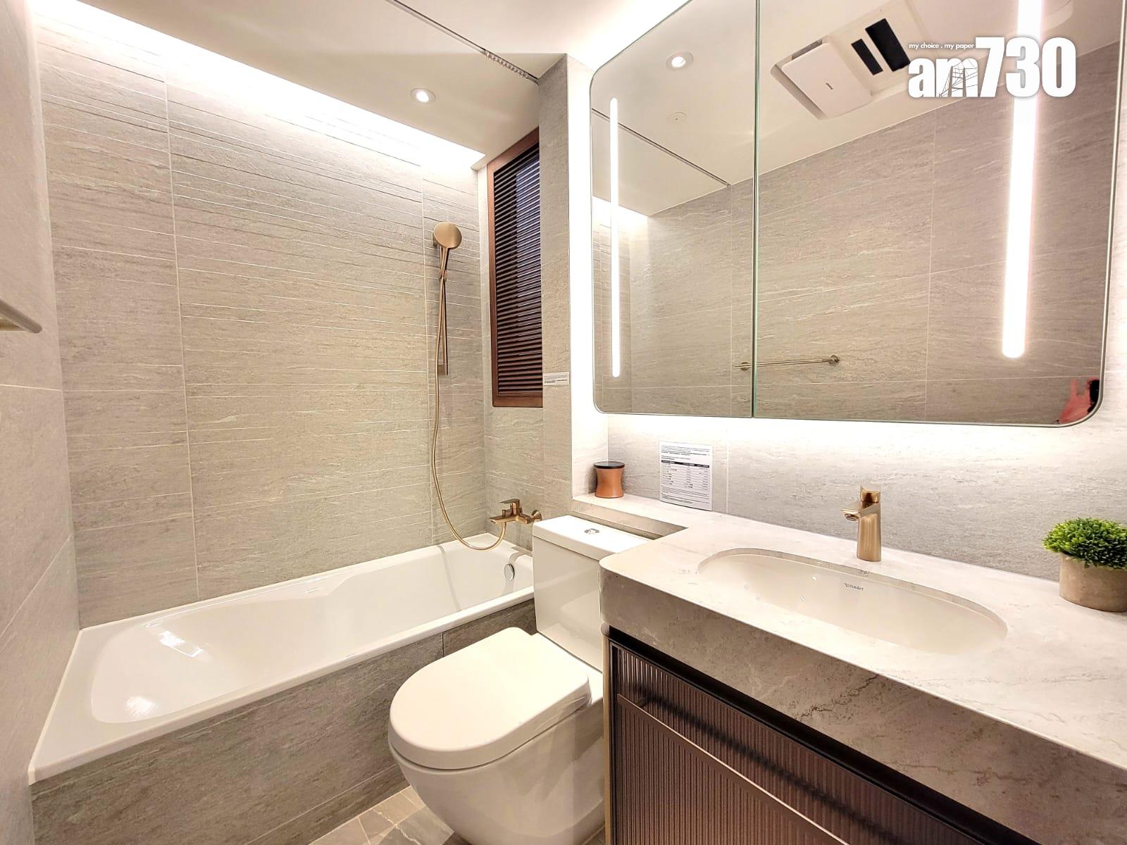 泰峯示範單位|468呎兩房有得睇!開放式廚房巧妙設計 實用與美感兼備(多圖有片)