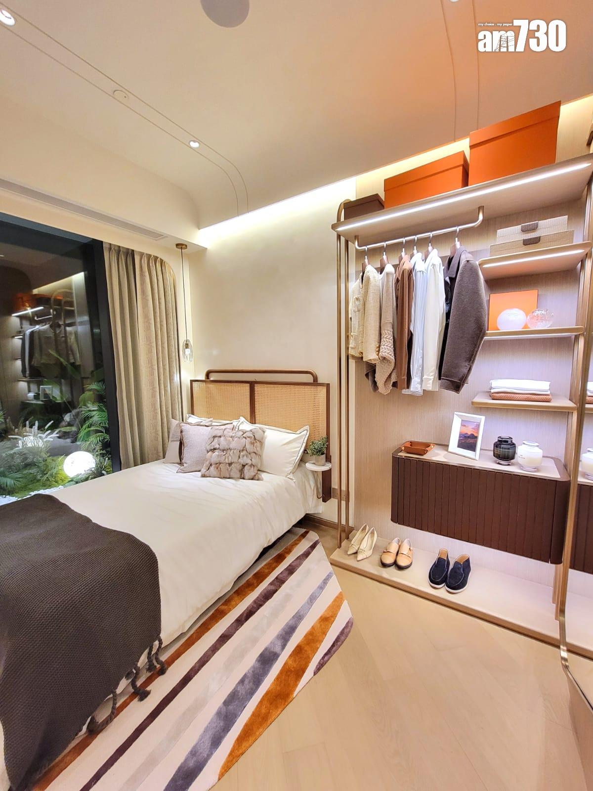 泰峯示範單位|468呎兩房有得睇!開放式廚房巧妙設計 實用與美感兼備(多圖有片)