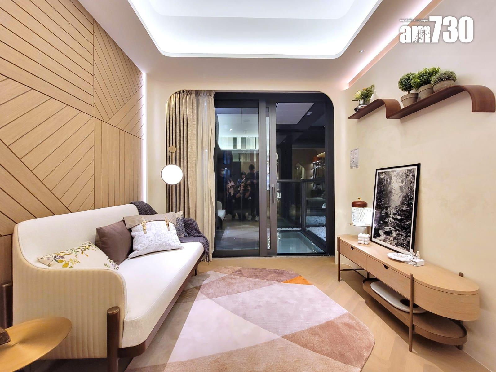 泰峯示範單位|468呎兩房有得睇!開放式廚房巧妙設計 實用與美感兼備(多圖有片)