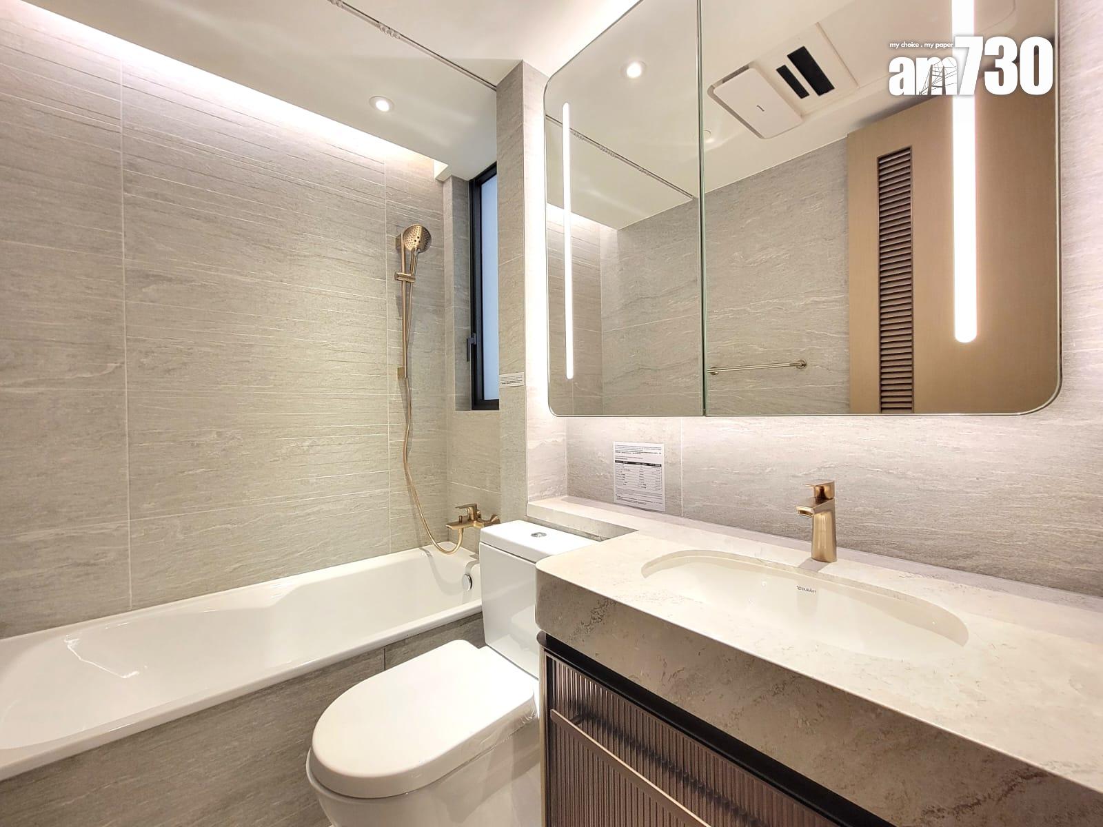 泰峯示範單位|468呎兩房有得睇!開放式廚房巧妙設計 實用與美感兼備(多圖有片)