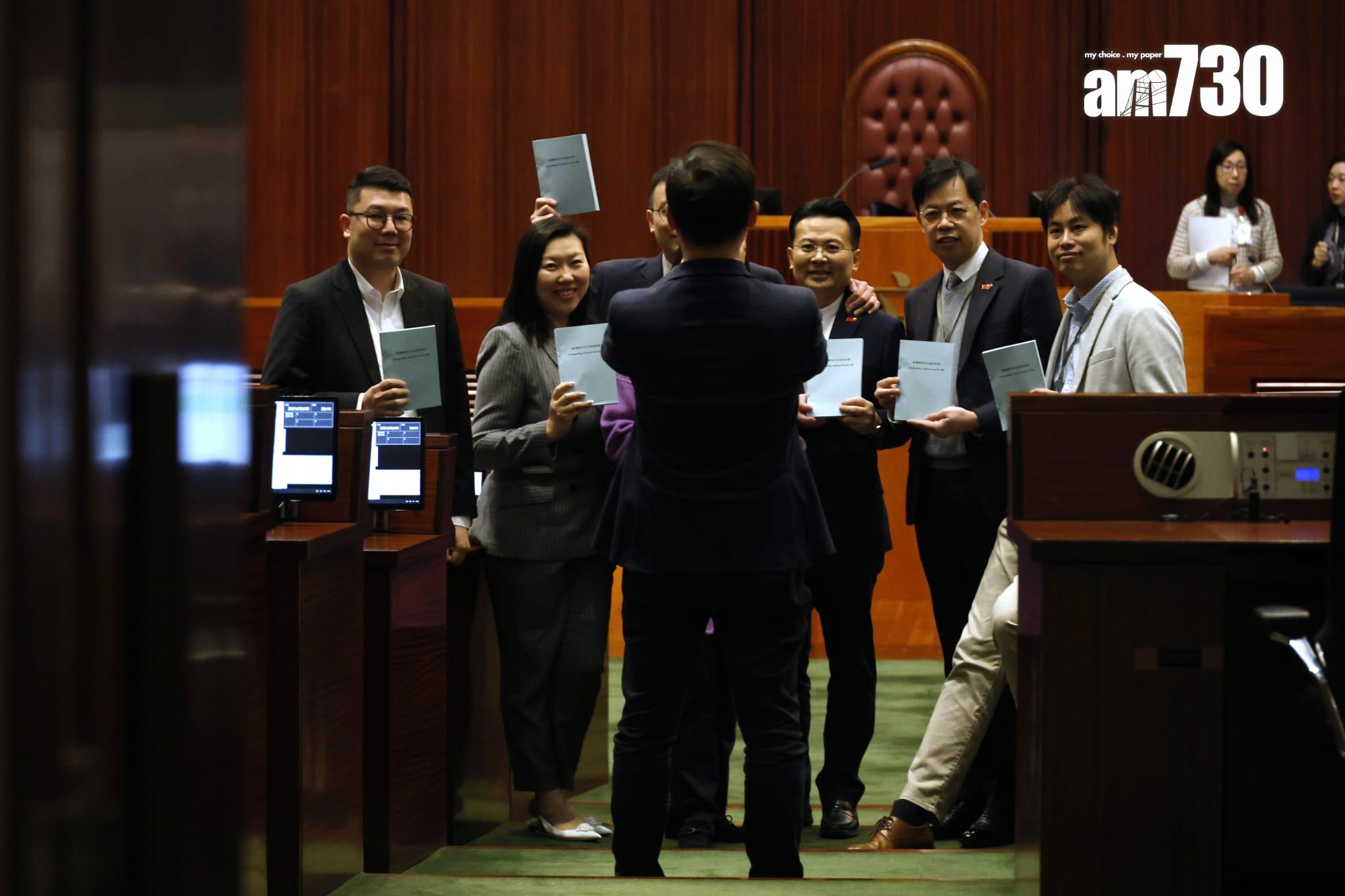 23條立法|立法會首讀條例草案 鄧炳強:早一日立法國家安全風險便少一日