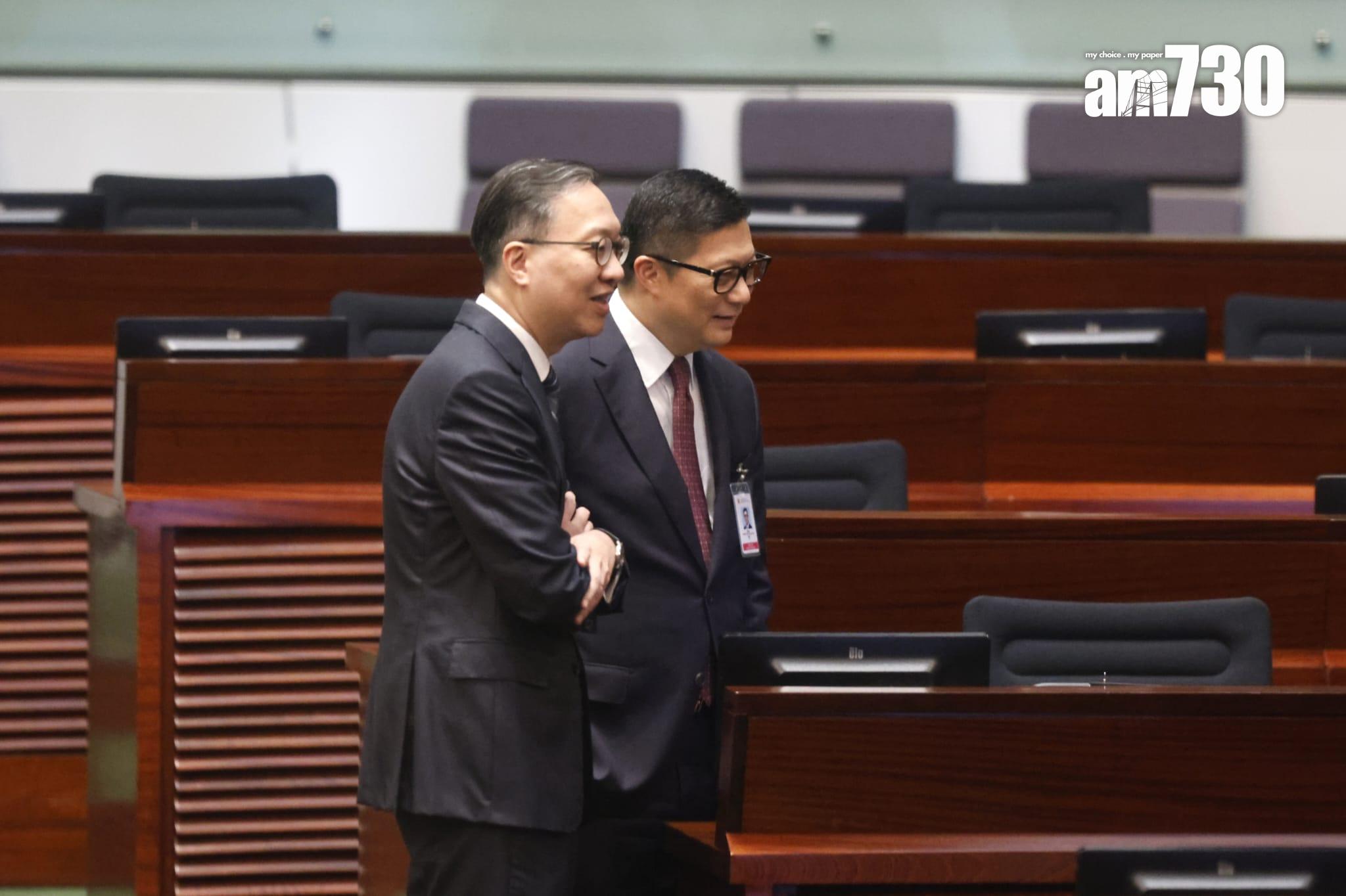 23條立法|立法會首讀條例草案 鄧炳強:早一日立法國家安全風險便少一日