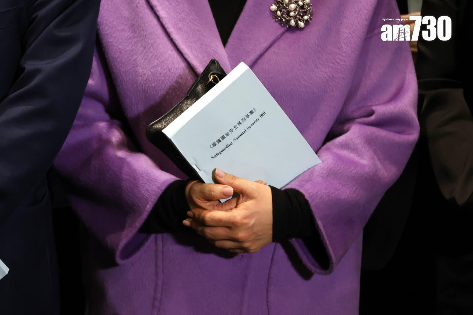 23條立法|立法會首讀條例草案 鄧炳強:早一日立法國家安全風險便少一日