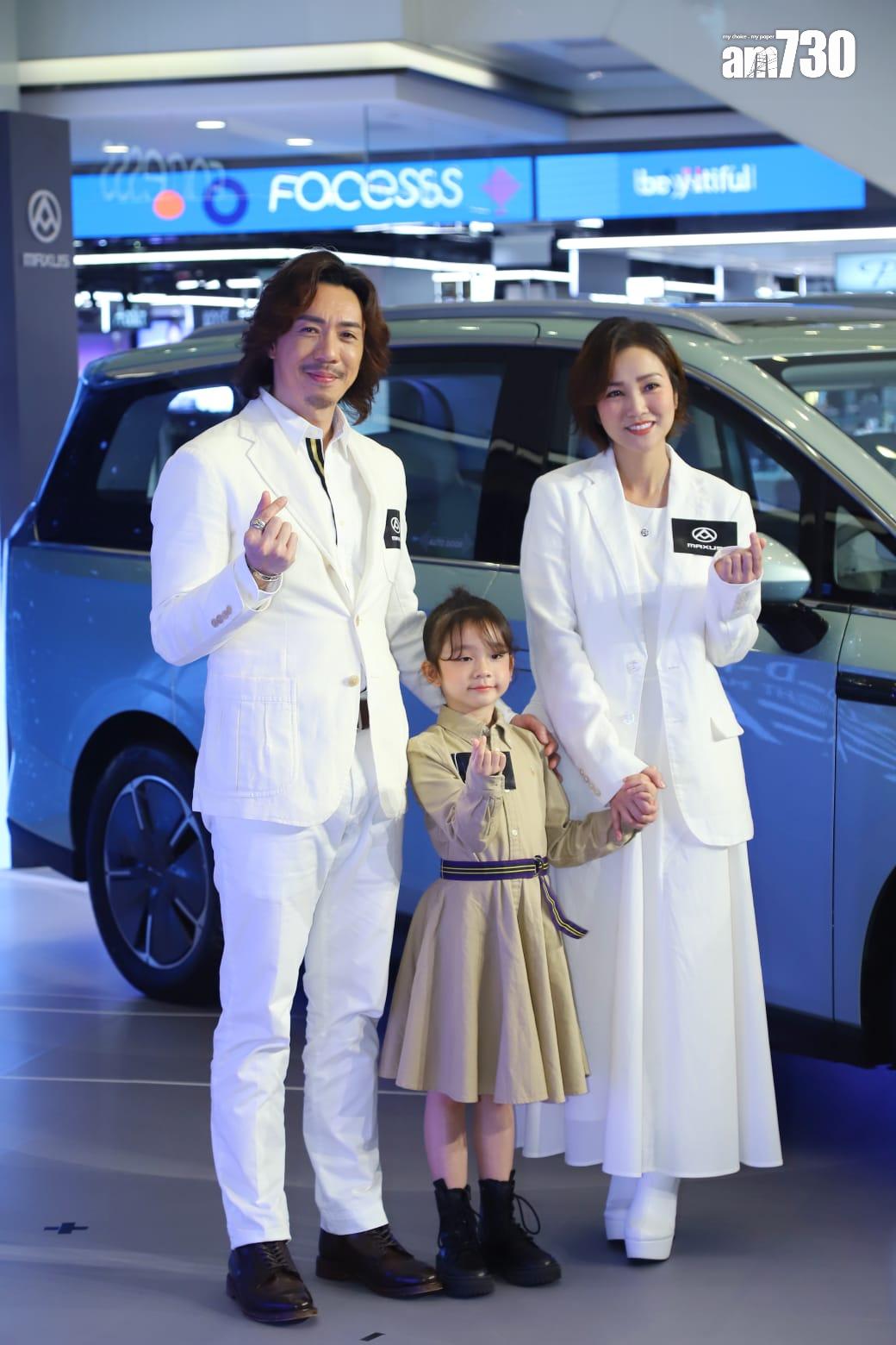 張繼聰表示囝囝不愛幕前工作,謝安琪指囝囝跳舞也只是跳給自己看。(羅錦鴻攝)