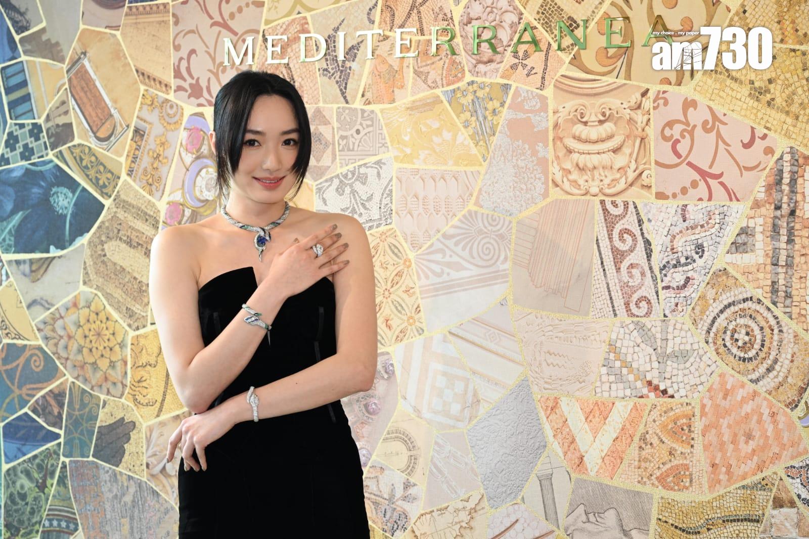 蔡思韵出席BVLGARI高級珠寶及腕錶系列新品發布會。(林奕釗攝)