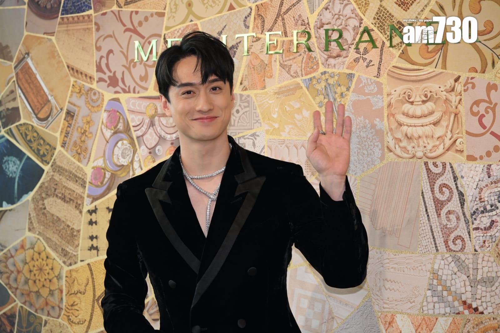 劉俊謙出席BVLGARI高級珠寶及腕錶系列新品發布會。(林奕釗攝)