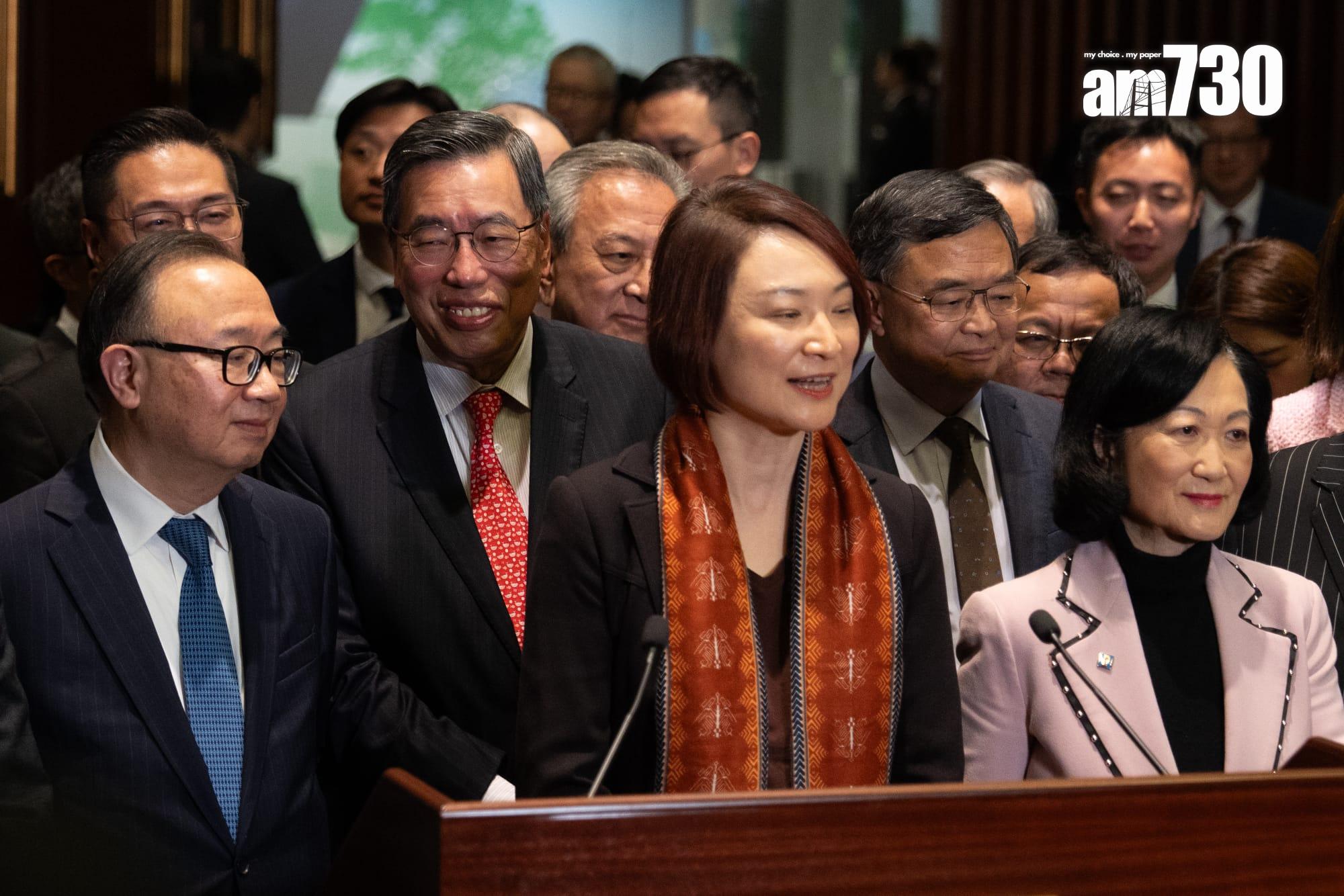 23條立法︱梁君彥破例投票 留下完美記錄 (林靄怡攝)