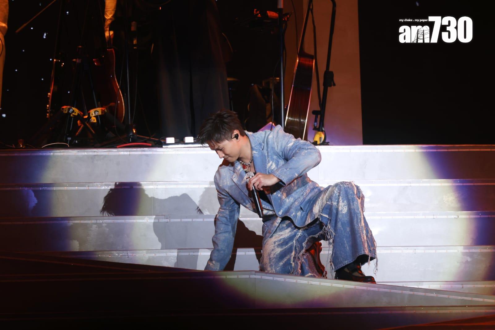 《Blueprint of Memories, by Edward Chan》中,陳柏宇跣腳扭傷。(林俊源攝)