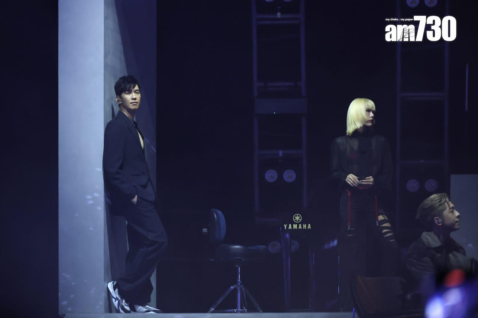 Edward Chan《Blueprint of Memories》音樂會頭場,各演出歌手逐一登場。(林俊源攝)