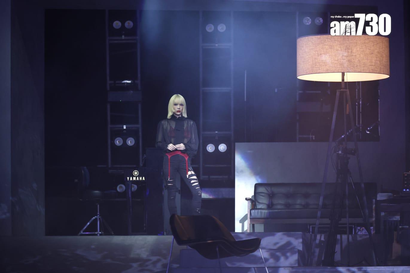 Edward Chan《Blueprint of Memories》音樂會頭場,方皓玟型格登場。(林俊源攝)