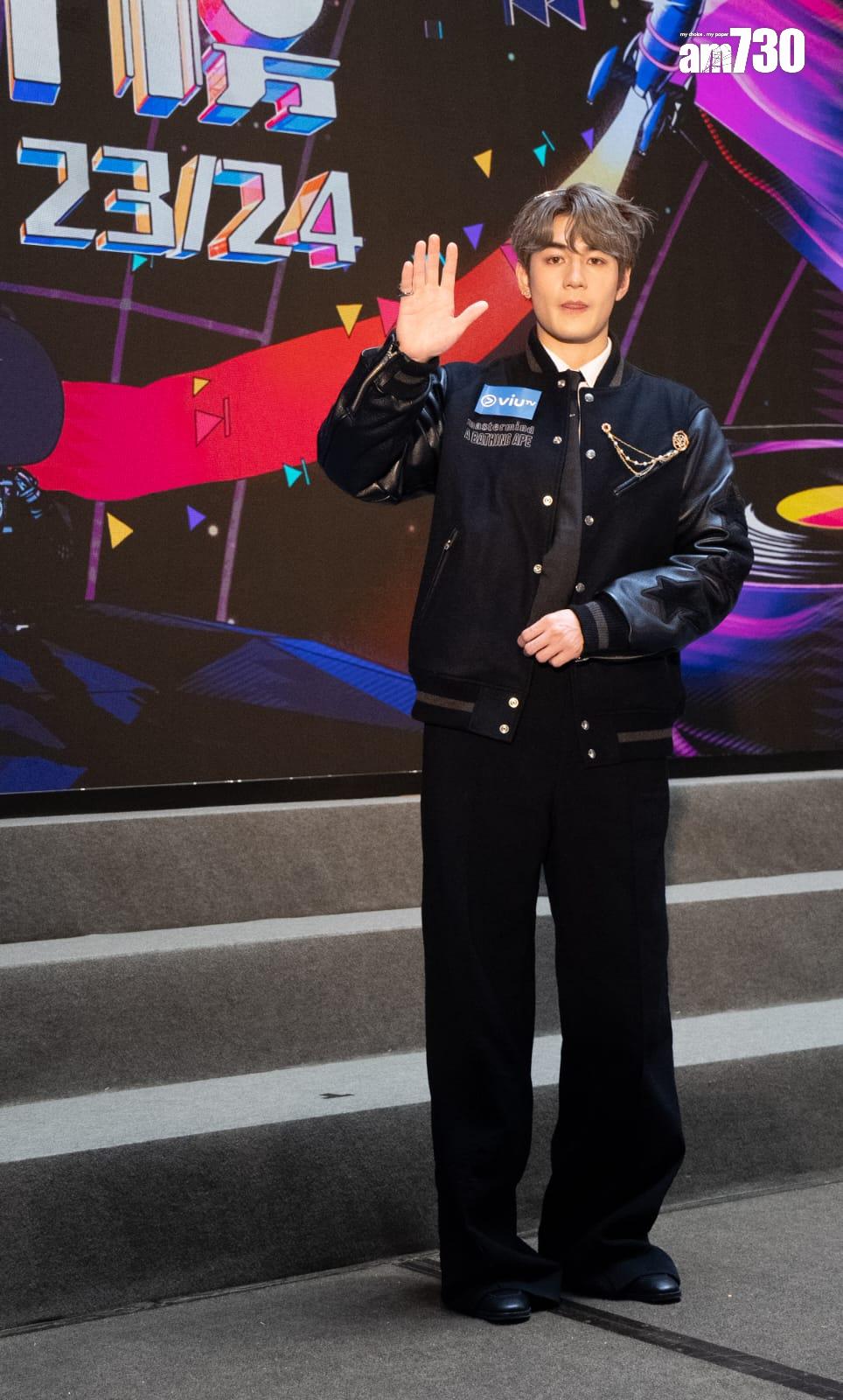 Jeffrey是新人男歌手獎的大熱人選。(林靄怡攝)