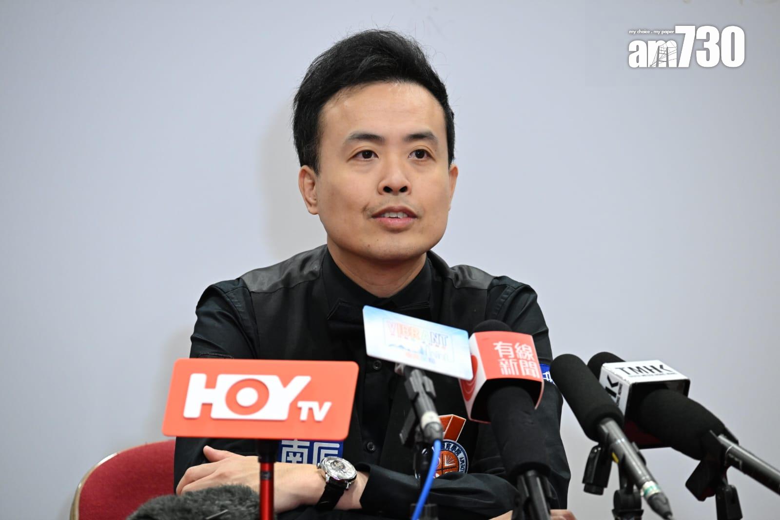 桌球明星挑戰賽|傅家俊指很開心在香港再與奧蘇利雲對賽。(陳奕釗攝)