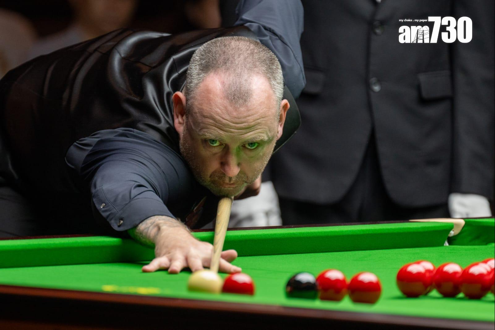 2024香港國際桌球明星挑戰賽,奧蘇利雲對威廉斯(陳奕釗攝)