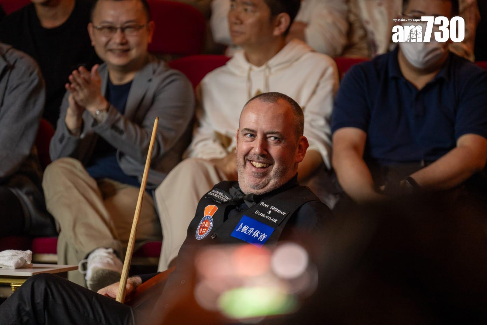 2024香港國際桌球明星挑戰賽,奧蘇利雲對威廉斯(陳奕釗攝)