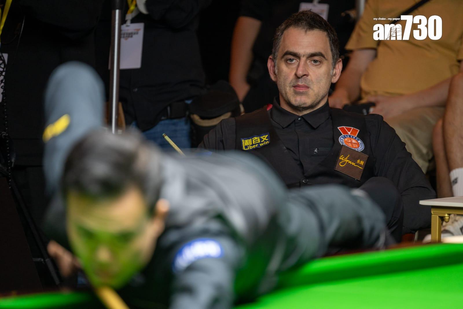 桌球明星挑戰賽|傅家俊不敵奧蘇利雲 滿意大滿安排稱「合格」(陳奕釗攝)