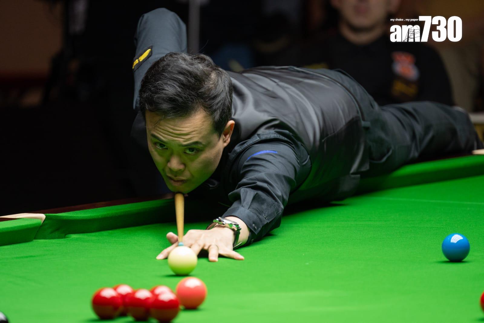 桌球明星挑戰賽|傅家俊不敵奧蘇利雲 滿意大滿安排稱「合格」(陳奕釗攝)