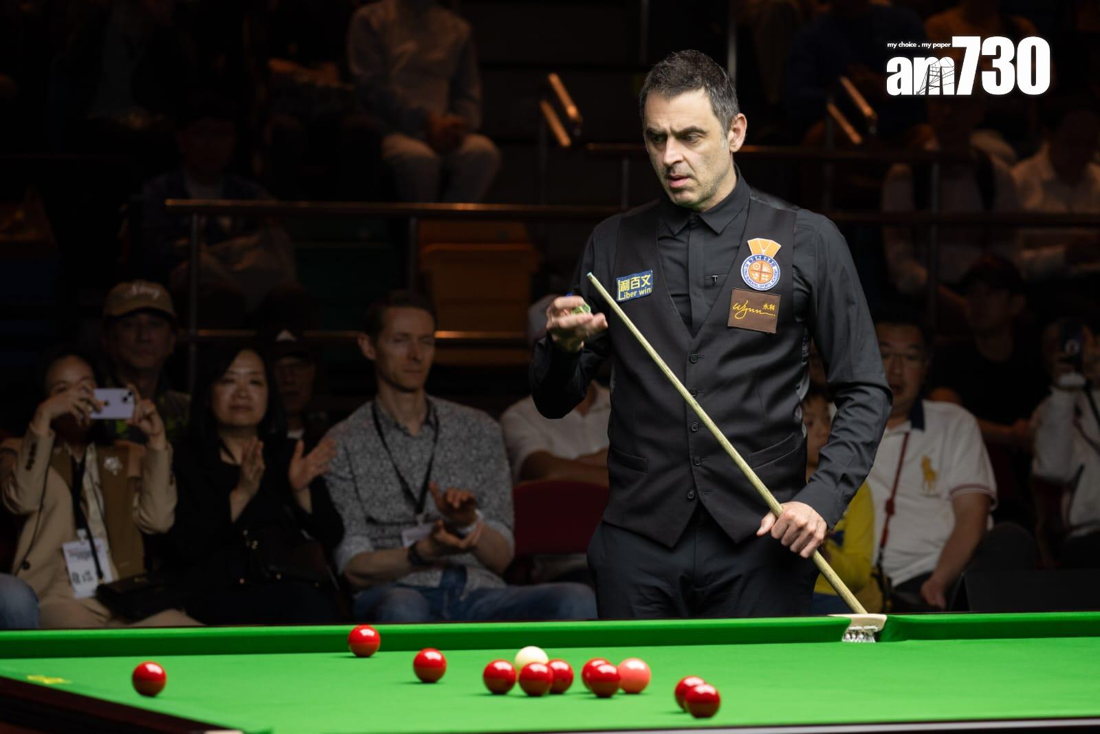 桌球明星挑戰賽|傅家俊不敵奧蘇利雲 滿意大滿安排稱「合格」(陳奕釗攝)