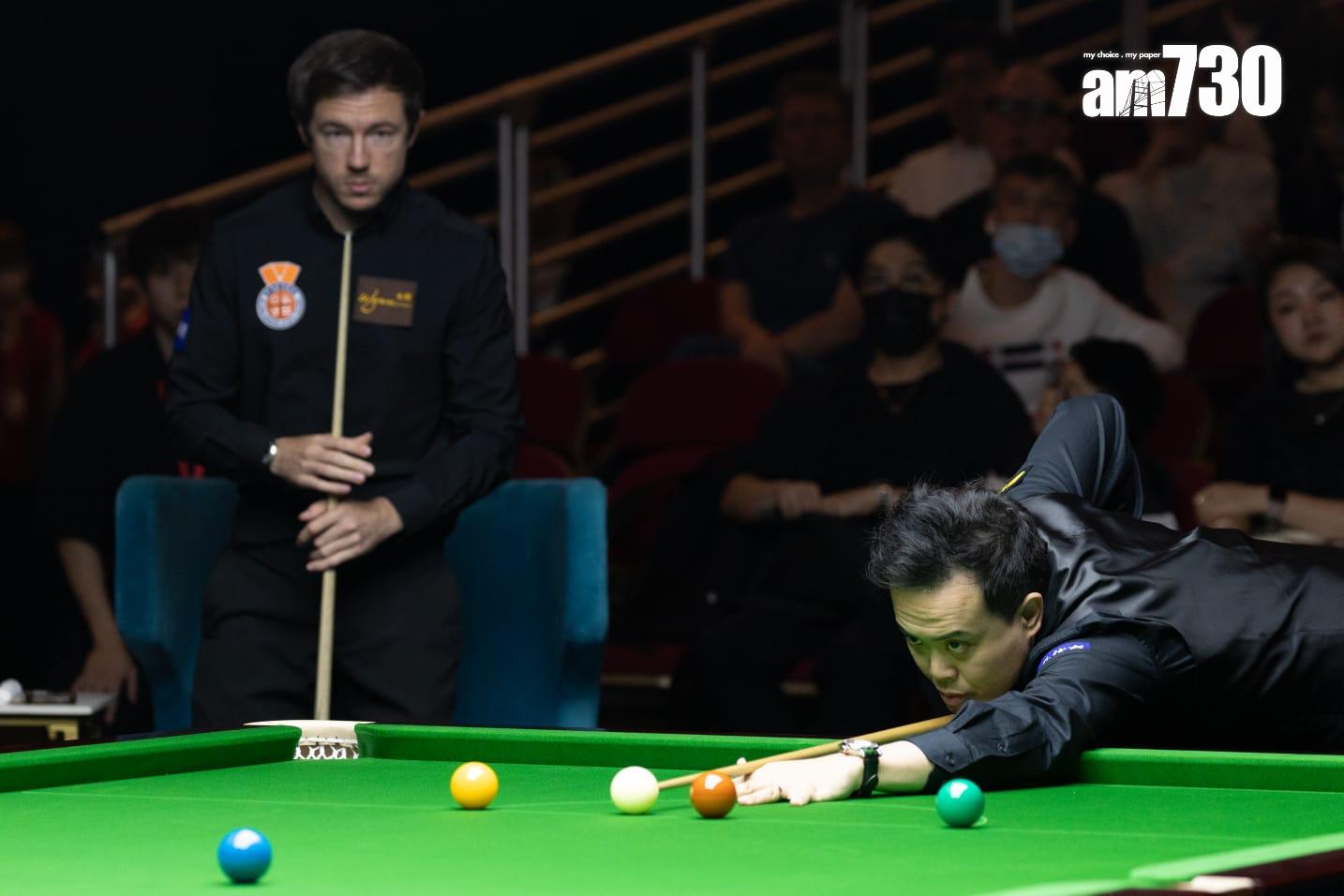 2024香港桌球明星挑戰賽_利素夫斯基Vs傅家俊(蘇文傑攝)