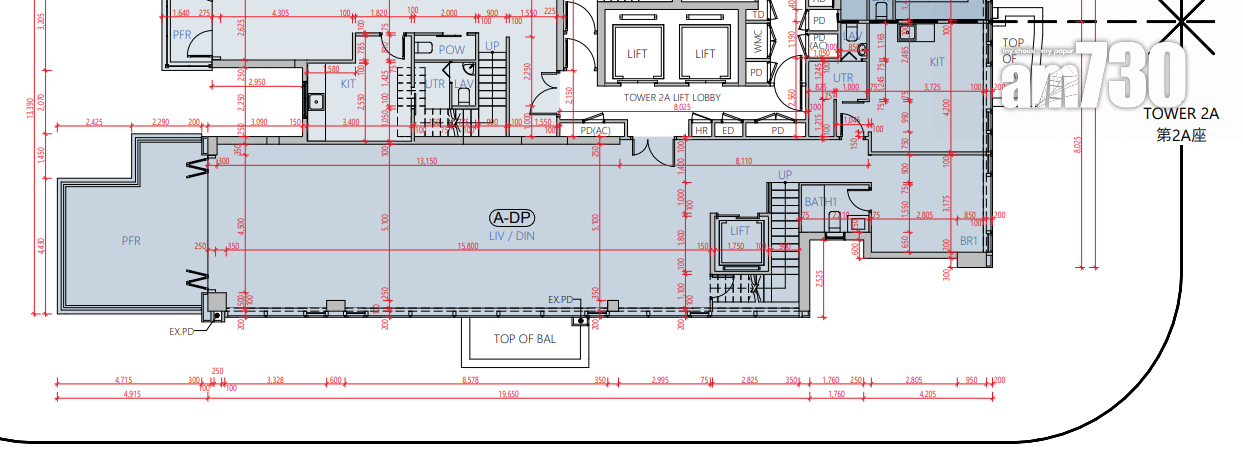 泰峯提供807伙 兩房佔逾五成 最大特色戶3415呎設泳池|新盤樓書