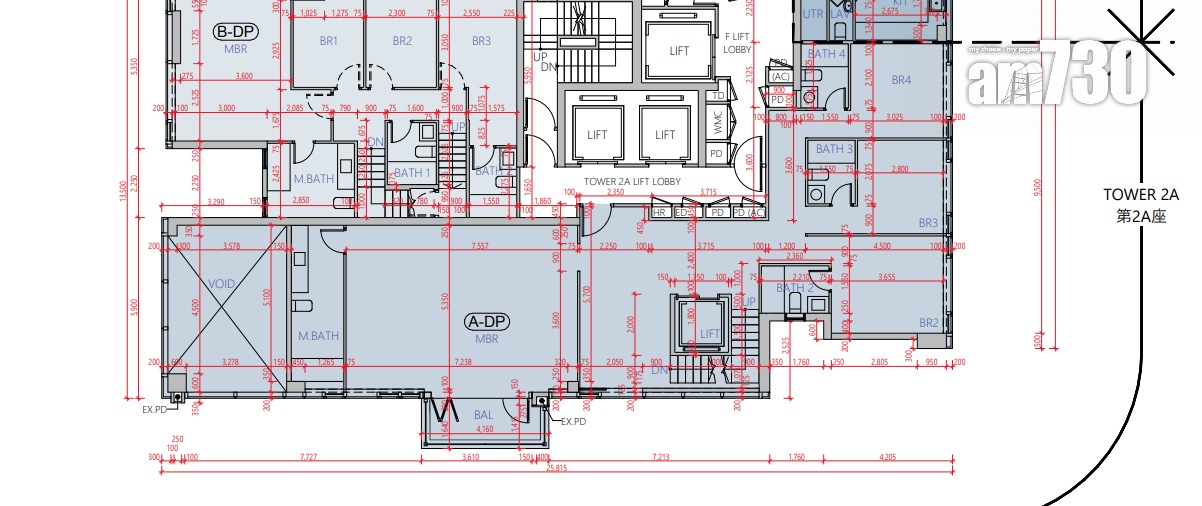 泰峯提供807伙 兩房佔逾五成 最大特色戶3415呎設泳池|新盤樓書