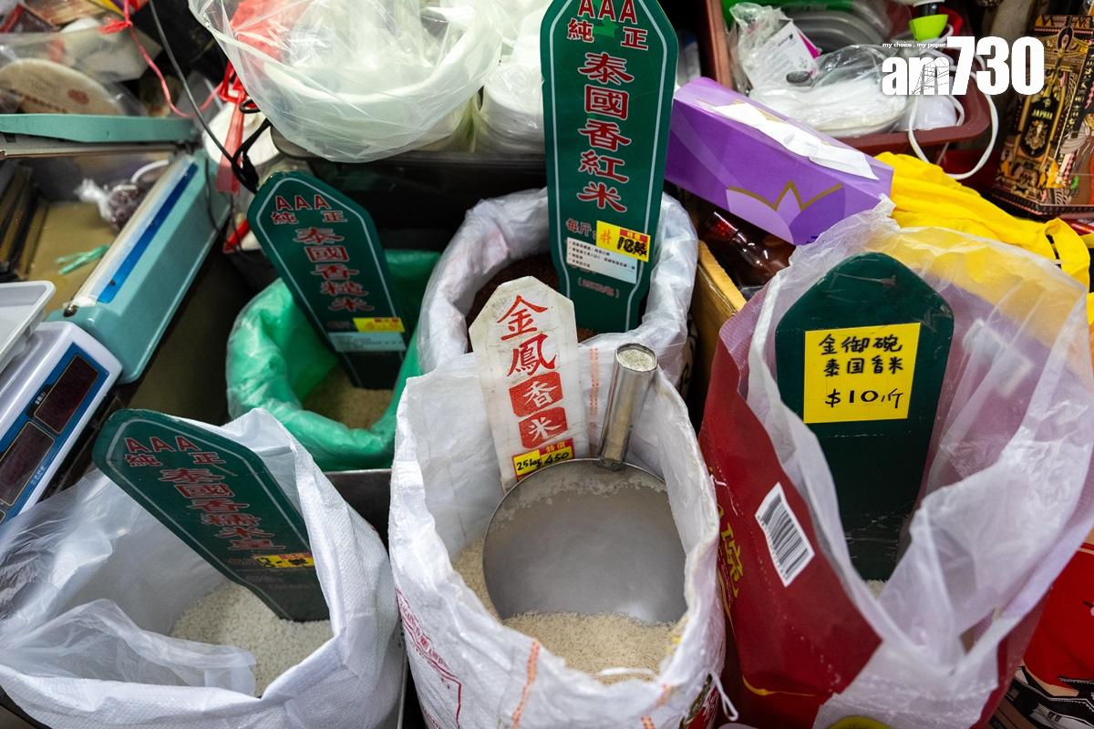 吳漢彬表示,華富邨街市現變得十分冷清、商戶生意急挫。(林靄怡攝)