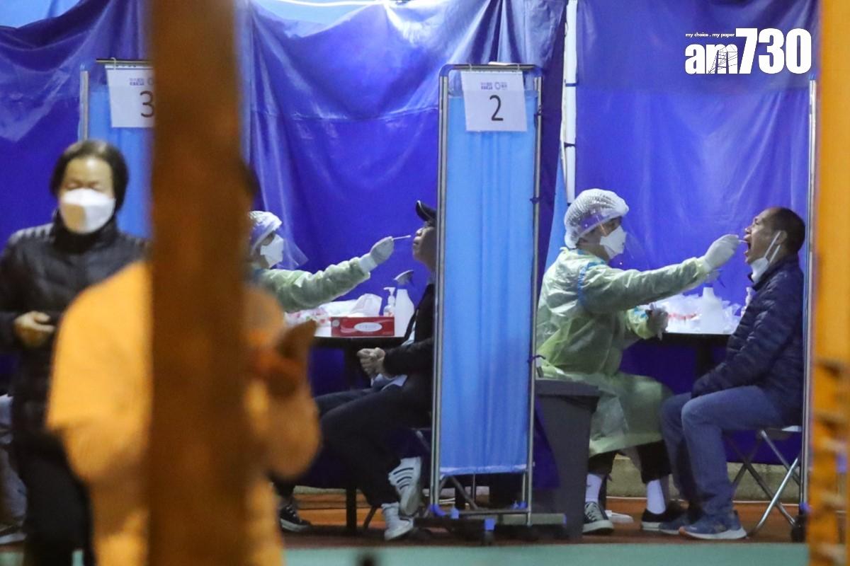 新型肺炎疫情期間,政府多次發出強制檢測要求。(資料圖片/鍾式明攝)