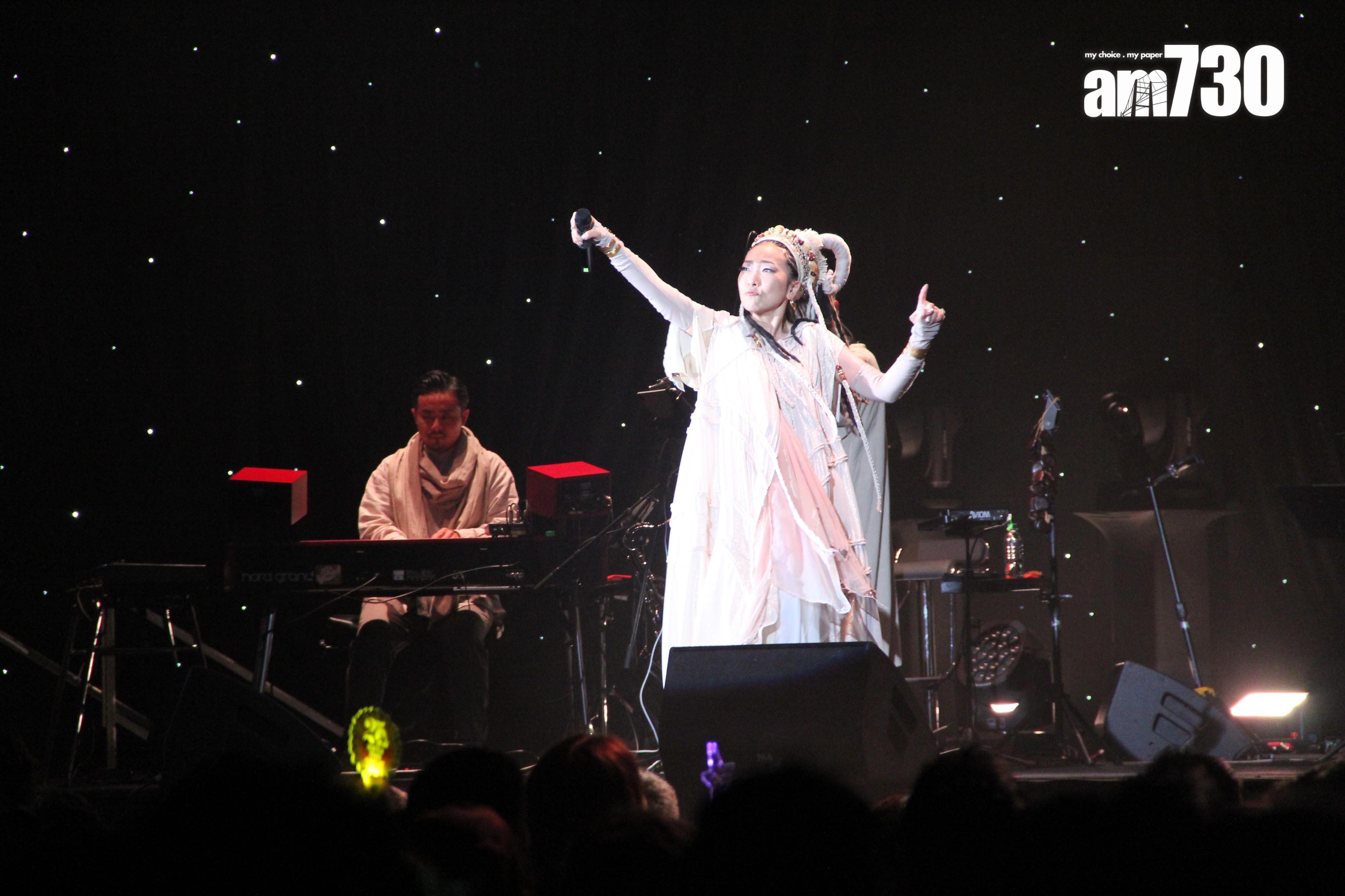 MISIA甫出場即唱出《BELIEVE》炒熱全場氣氛。