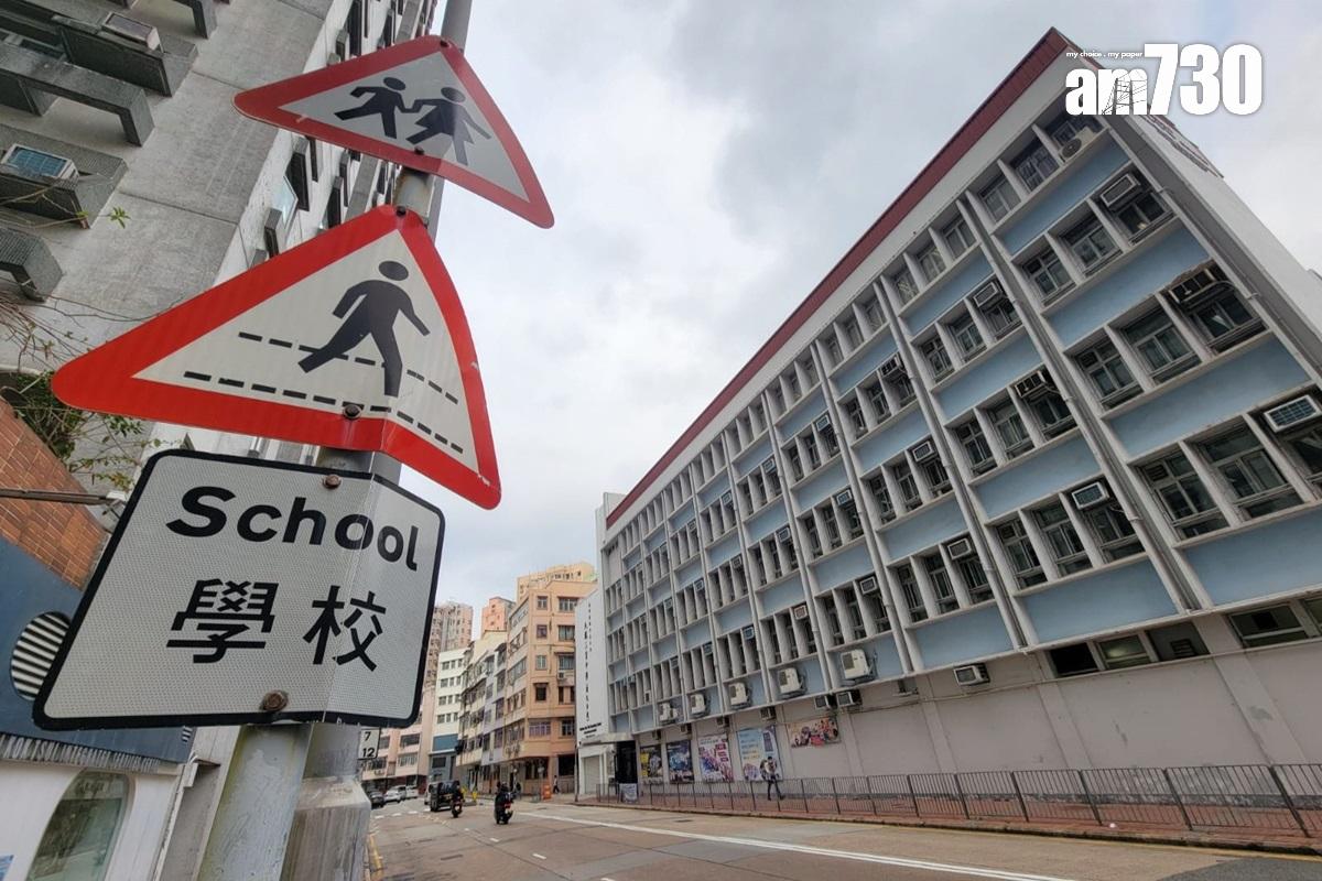 詩歌舞街一帶有多間學校。(鍾式明攝)