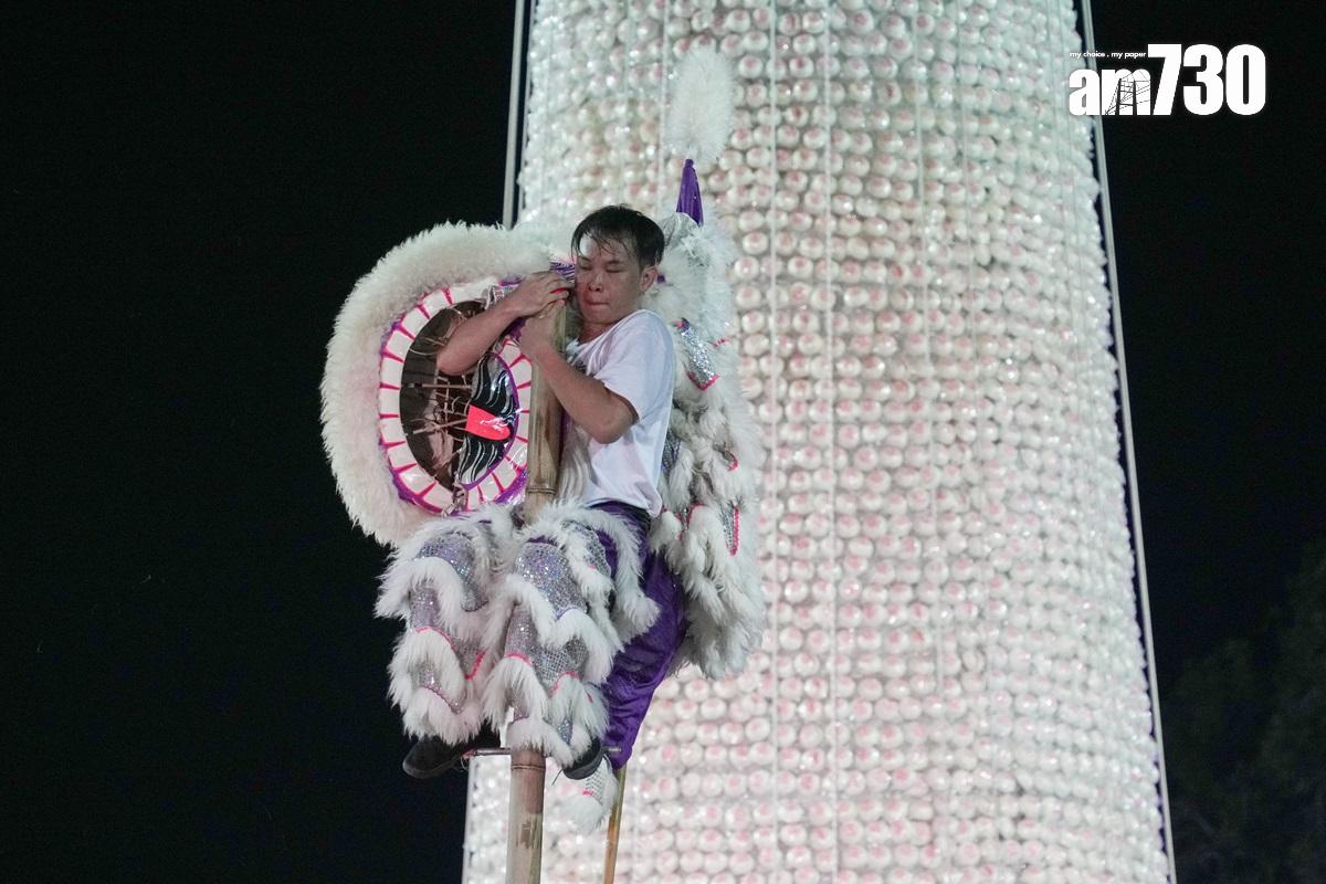 2023年長洲搶包山比賽盛況。(資料圖片)