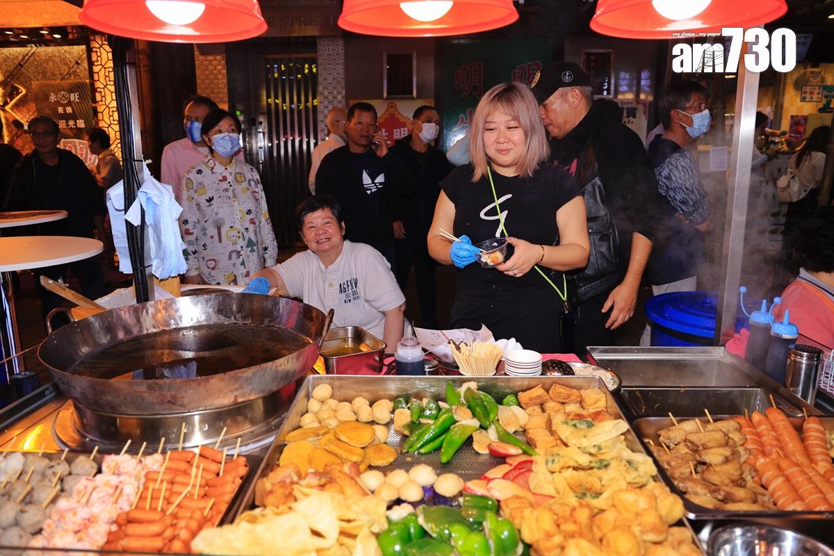 廟街夜市是「香港夜繽紛」活動之一。(資料圖片/中通社)