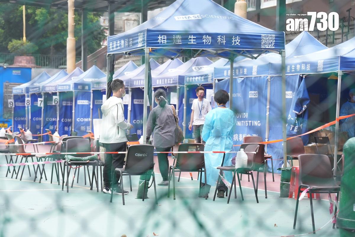 新型肺炎疫情期間,政府多次發出強制檢測要求。(資料圖片/陳奕釗攝)