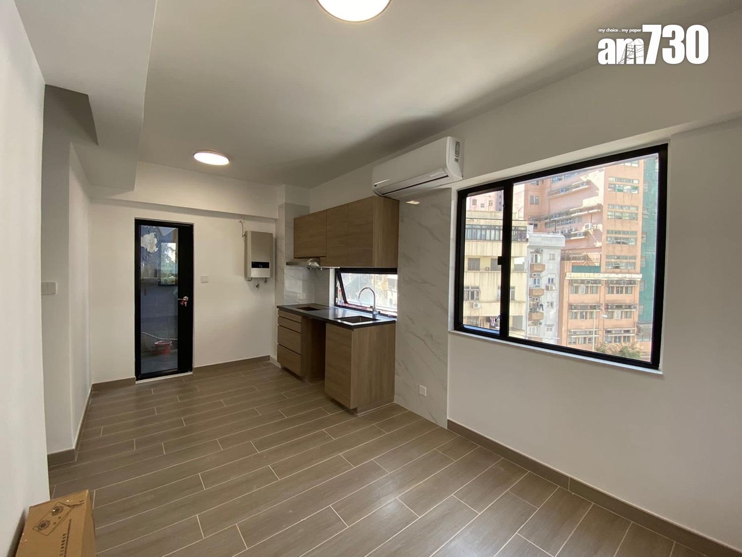 雖然單位以樓景為主,但窗多而且大,採光度高,感覺開揚。