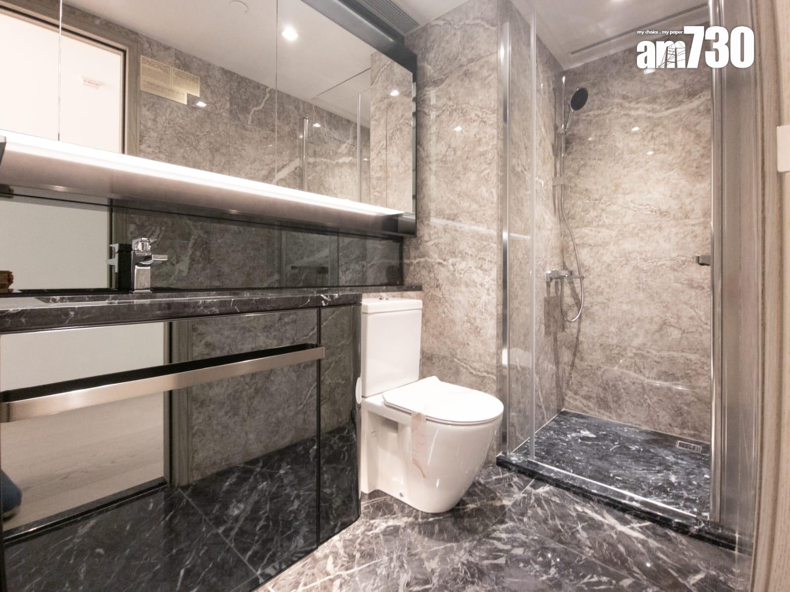 Blue Coast示範單位|1,267呎無改動四房 採巨廳大房設計 客飯廳面積達320呎(多圖有片)|黃竹坑新盤