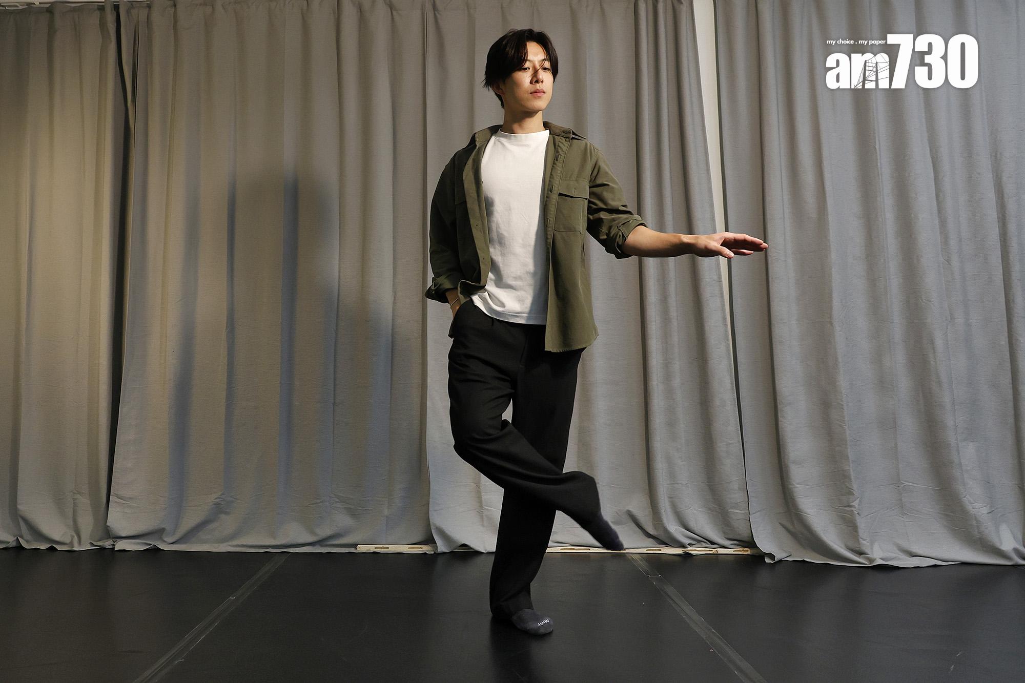 Lyman直認自己最愛是舞台、劇場。(林俊源攝)