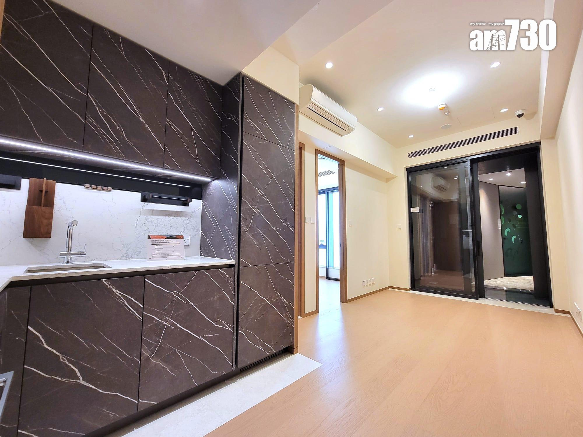 朗賢峯示範單位|一房間隔方正實用 客飯廳面積逾180呎|多圖有片