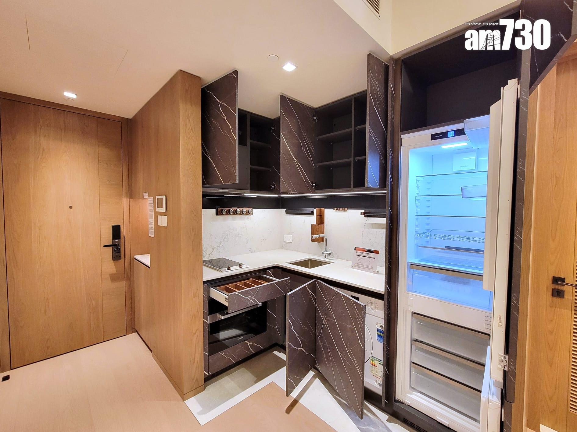 朗賢峯示範單位|一房間隔方正實用 客飯廳面積逾180呎|多圖有片