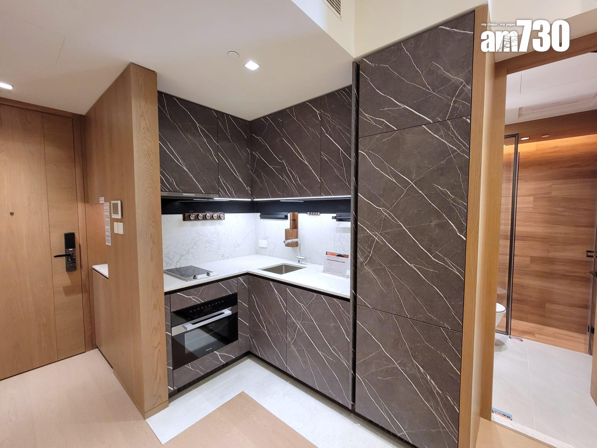 朗賢峯示範單位|一房間隔方正實用 客飯廳面積逾180呎|多圖有片