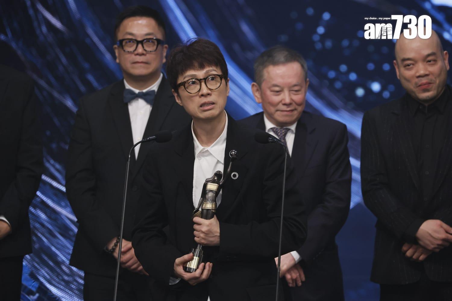 金像獎2024|黃子華失意影帝,並表示:牡丹雖好終須綠葉扶持。