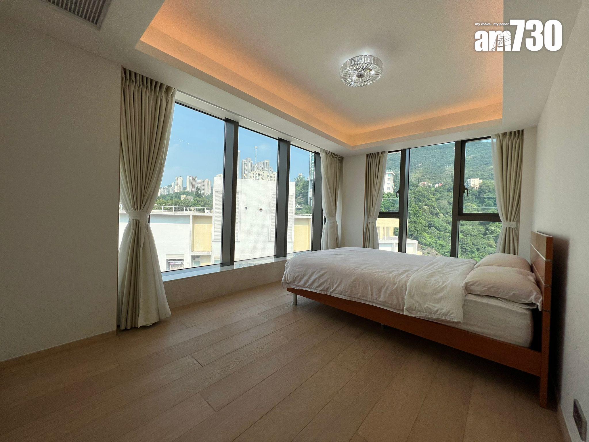 主人套房採多窗設計,可三邊下床,活動空間充裕。