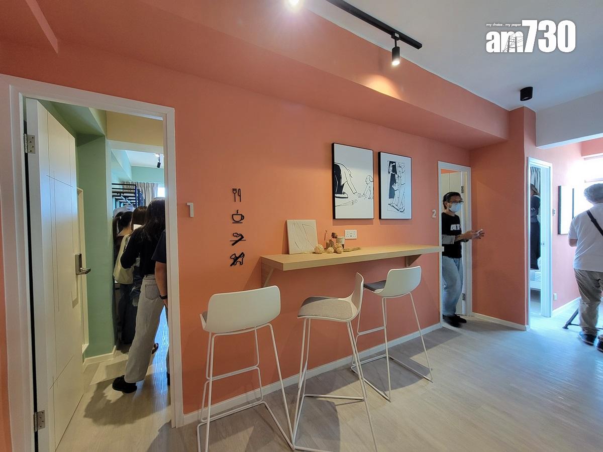 佐敦道有舊樓改裝成私營外勞共居空間,提供66個床位。(鍾式明攝)