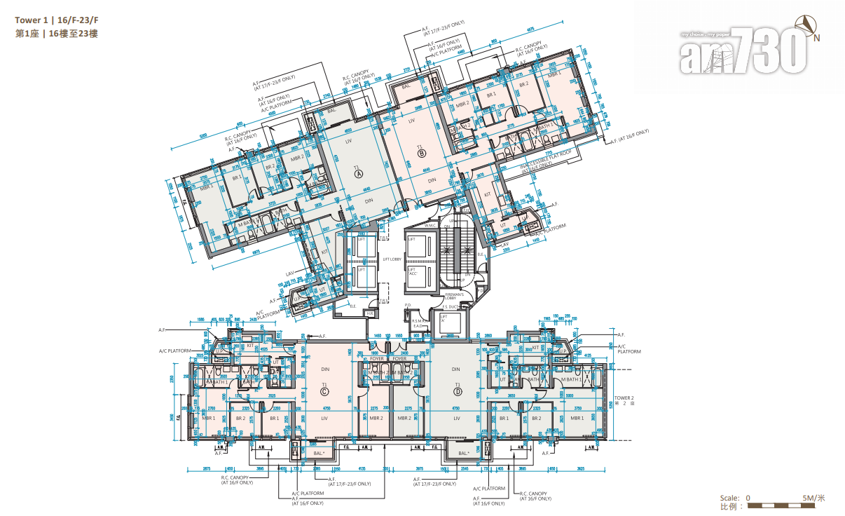 朗賢峯兩期共涉990伙 主打兩房 面積340至2572呎|新盤樓書